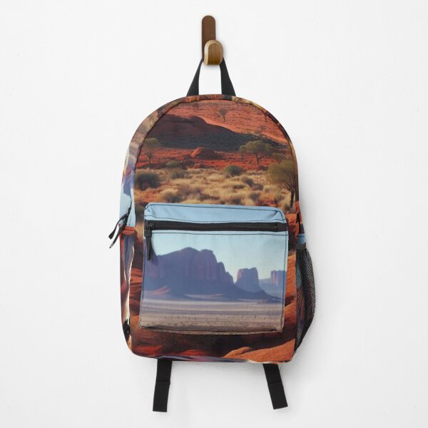 Item preview, Outback Odyssey - Kangaroo's Athletic Journey Across Arid Plains designed and sold by ProgressMagnet.