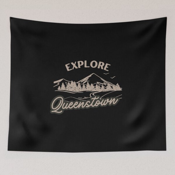 Item preview, Explore Queenstown New Zealand designed and sold by Places On Earth.