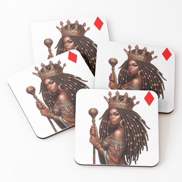 Item preview, Queen of Diamonds card designed and sold by djrollins.