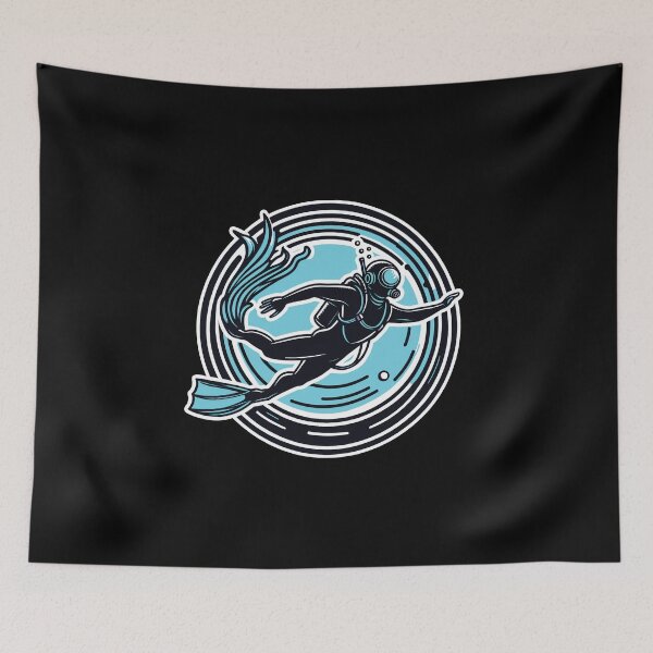 Item preview, Scuba Diving Diver designed and sold by These_Prints.