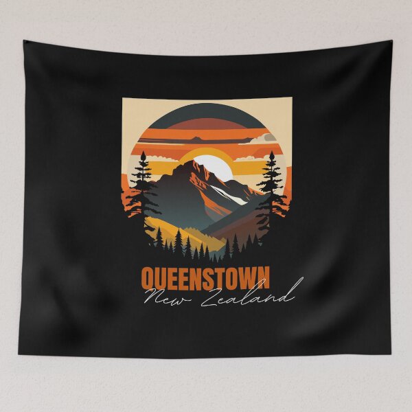Item preview, Queenstown NZ designed and sold by Places On Earth.