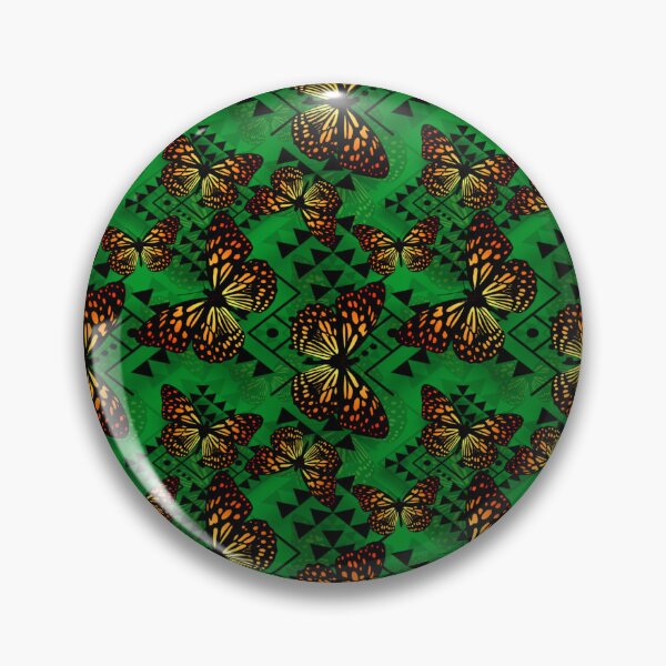 Item preview, Green / Black  / Fire Color Native Butterfly 2024 designed and sold by JMWCD.