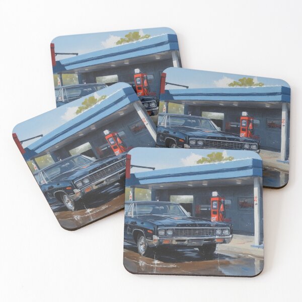 Item preview, Your car, our service: professional cleaning at the gas station designed and sold by Wendy West.