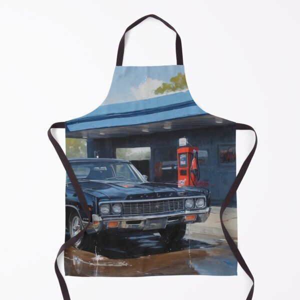 Item preview, Your car, our service: professional cleaning at the gas station designed and sold by Wendy West.