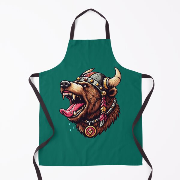 Item preview, VIKING BEAR HEAD - #006633 designed and sold by Marlon Oseguera.