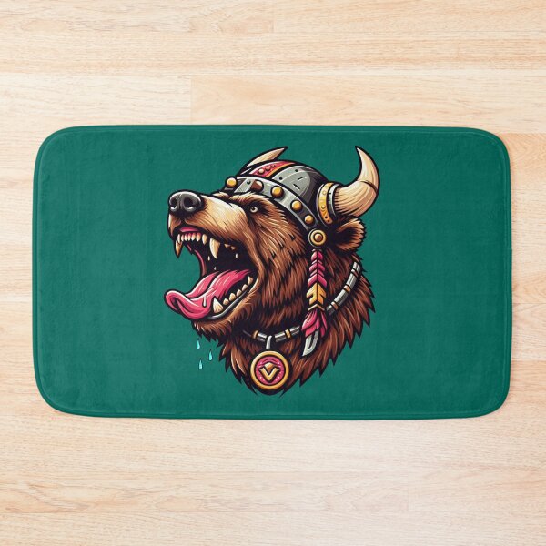Item preview, VIKING BEAR HEAD - #006633 designed and sold by Marlon Oseguera.