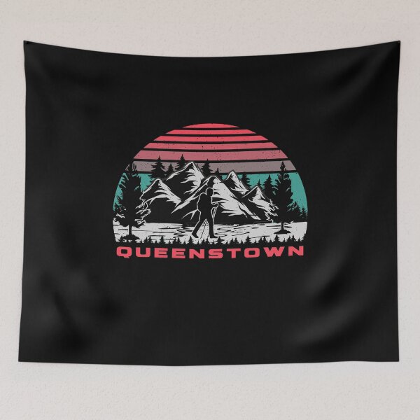 Item preview, Hiking Queenstown New Zealand designed and sold by Places On Earth.