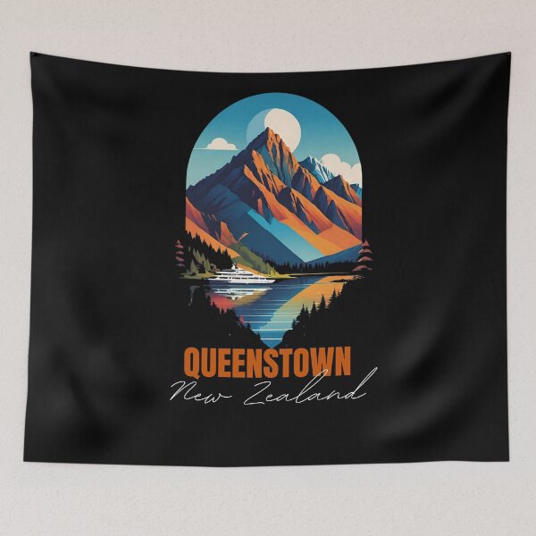 Item preview, Queenstown Lakeside designed and sold by Places On Earth.