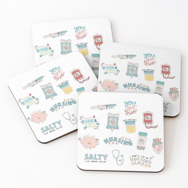 Item preview, Funny Nurse sticker pack designed and sold by Rana1993.