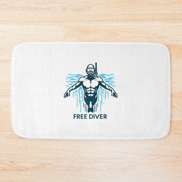 Item preview, Free Diver Scuba Diving Diver designed and sold by These_Prints.
