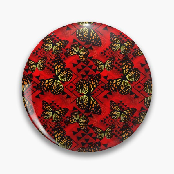Item preview, Red / Black  / Fire Color Native Butterfly 2024 designed and sold by JMWCD.