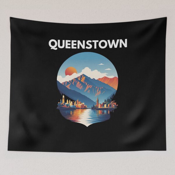 Item preview, Queenstown Skyline designed and sold by Places On Earth.