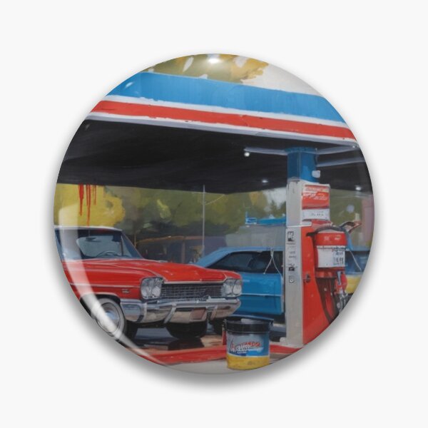 Item preview, Make your car sparkling clean: Our washing service at the gas station is ready! designed and sold by Wendy West.