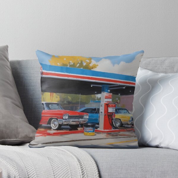 Item preview, Make your car sparkling clean: Our washing service at the gas station is ready! designed and sold by Wendy West.