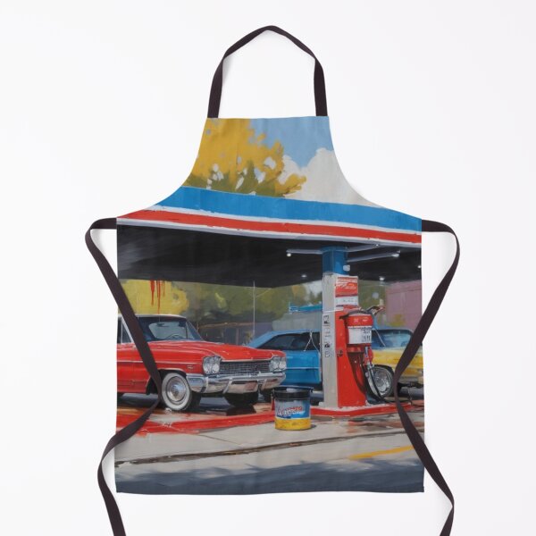 Item preview, Make your car sparkling clean: Our washing service at the gas station is ready! designed and sold by Wendy West.