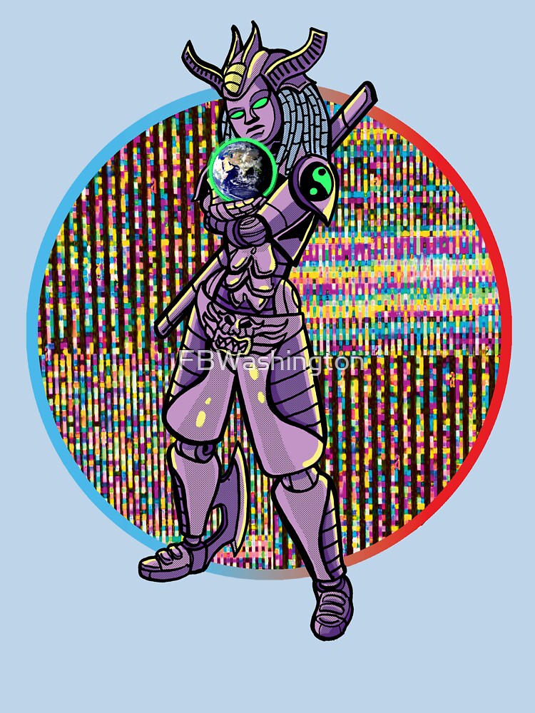 Thumbnail 7 of 7, Classic T-Shirt, Robo Jammin Five designed and sold by FBWashington.