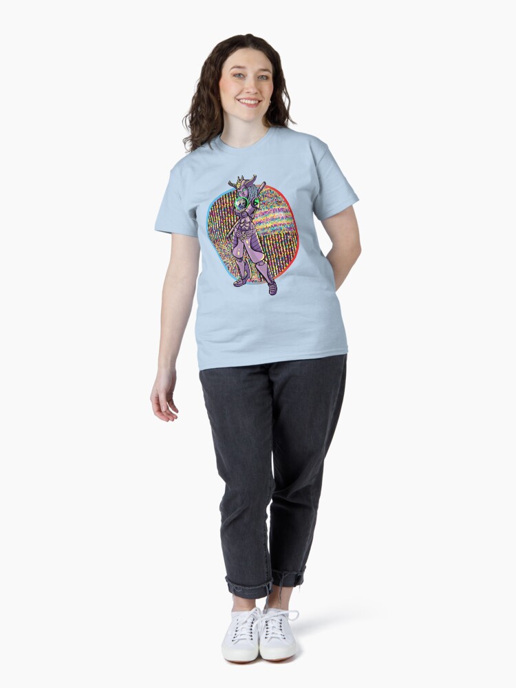 Thumbnail 4 of 7, Classic T-Shirt, Robo Jammin Five designed and sold by FBWashington.