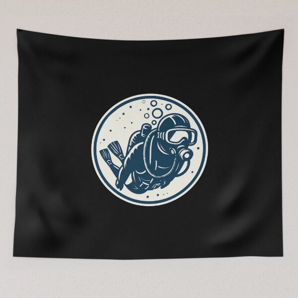 Item preview, Scuba Diving Diver designed and sold by These_Prints.