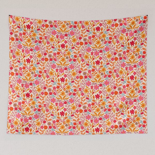 Item preview, Ada spring floral maximalist floral dopamine decor dopamine dressing valentines designed and sold by Kimmygowland.