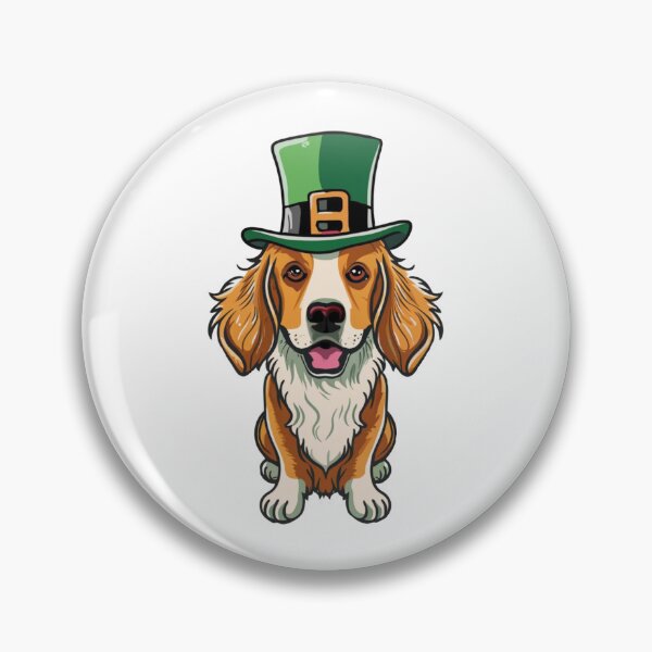 Item preview, St Patricks Day Golden Retriever designed and sold by CosmicFreedom9.