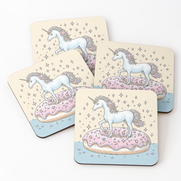 Item preview, Unicorn Doughnut: Stardust Frosting Unicorn designed and sold by zzz888.