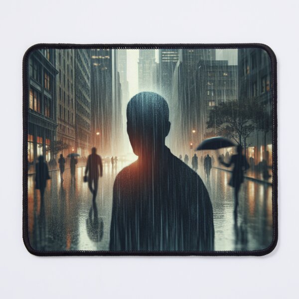 Item preview, Rain coming down on man designed and sold by NSEAdventures.
