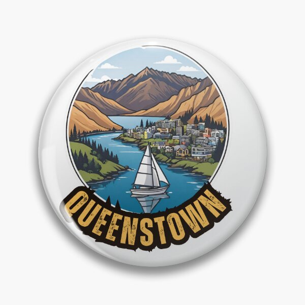 Item preview, Queenstown New Zealand designed and sold by Places On Earth.