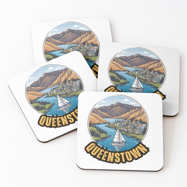 Item preview, Queenstown New Zealand designed and sold by Places On Earth.