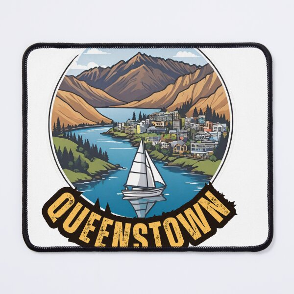 Item preview, Queenstown New Zealand designed and sold by Places On Earth.
