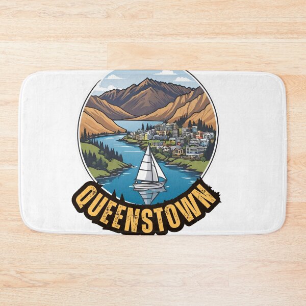 Item preview, Queenstown New Zealand designed and sold by Places On Earth.
