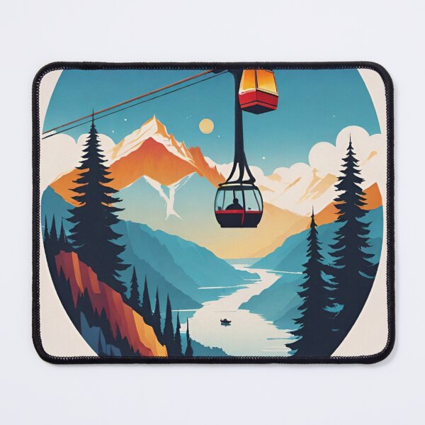 Item preview, Queenstown Gondola Skyline designed and sold by Places On Earth.