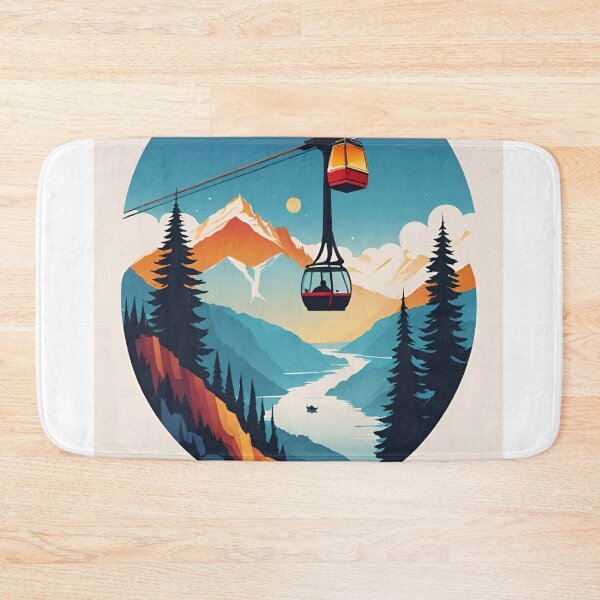 Item preview, Queenstown Gondola Skyline designed and sold by Places On Earth.
