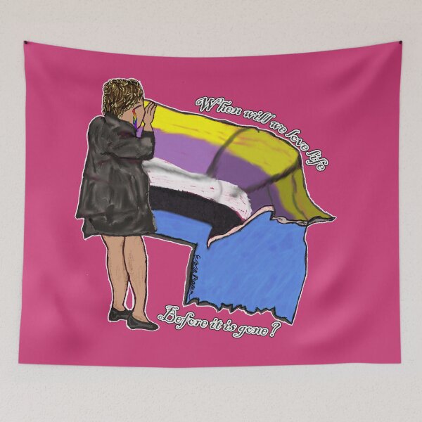 Item preview, Justice for Non Binary and LGBTQ designed and sold by reallypathetic.
