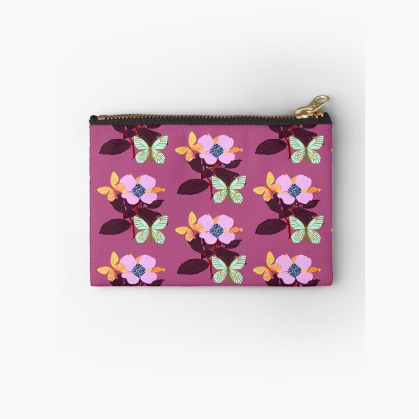 Item preview, Floral blooms with butterflies pattern. designed and sold by Meteryards.