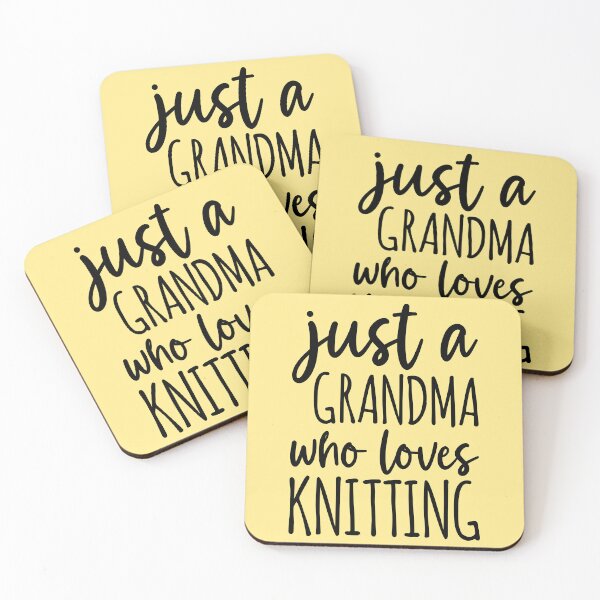Item preview, Just A Grandma Who Loves Knitting designed and sold by kamrankhan.