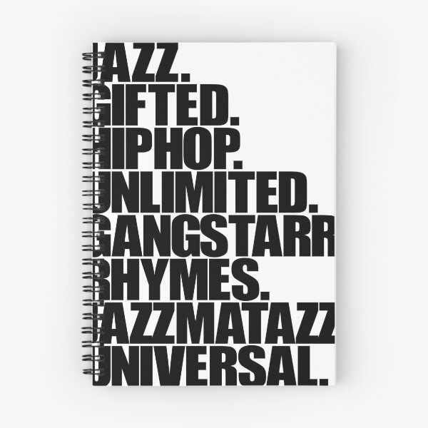 Item preview, Gangstarr to Jazzmatazz - Gifted Unlimited Rhymes Universal designed and sold by StrictlyDesigns.