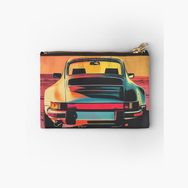 Artikelvorschau, Porsche 964 Rückansicht Risograph Print entworfen und verkauft von blackdogshop.