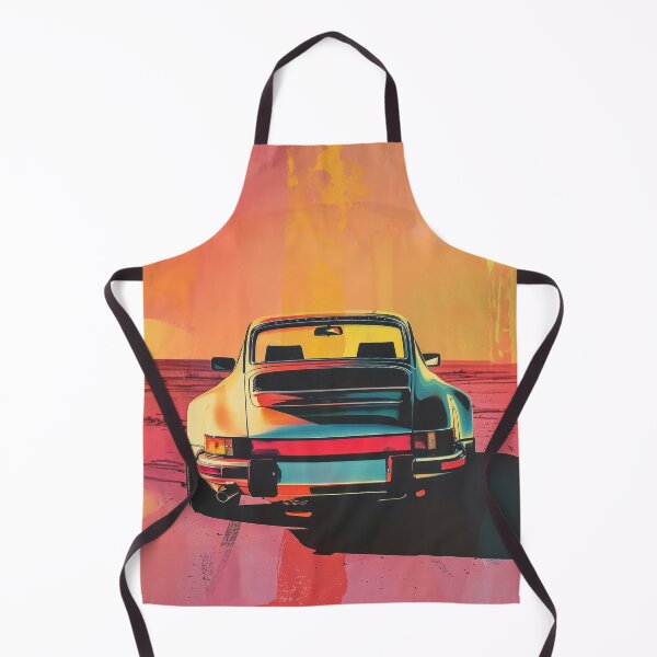 Item preview, Porsche 964 Rear View Risograph Print designed and sold by blackdogshop.