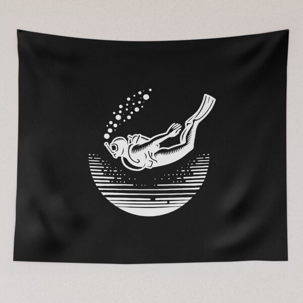 Item preview, Scuba Diving Diver designed and sold by These_Prints.