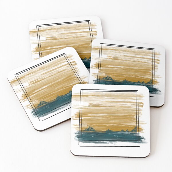 Item preview, Dark Landscape in Polaroid Frame designed and sold by dogustart.
