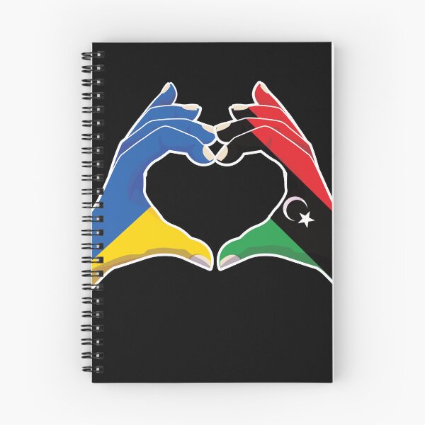 Artikelvorschau, Libyen Libysche Ukraine Ukrainische Liebe Herz Frieden entworfen und verkauft von FlagX.