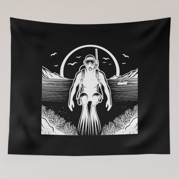 Item preview, Scuba Diving Diver designed and sold by These_Prints.