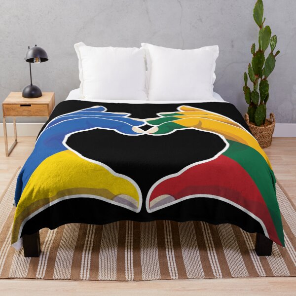Item preview, Lithuania Lithuanian Ukraine Ukrainian Love Heart Peace designed and sold by FlagX.