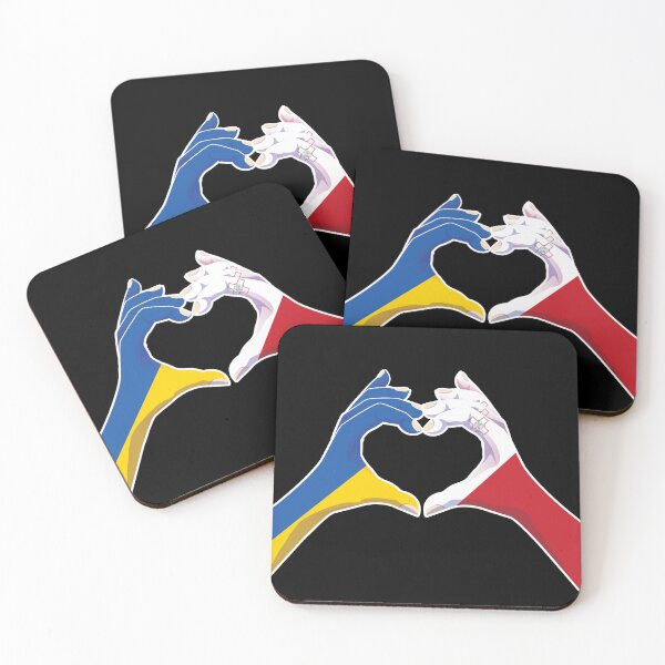 Item preview, Malta Maltese Ukraine Ukrainian Love Heart Peace designed and sold by FlagX.