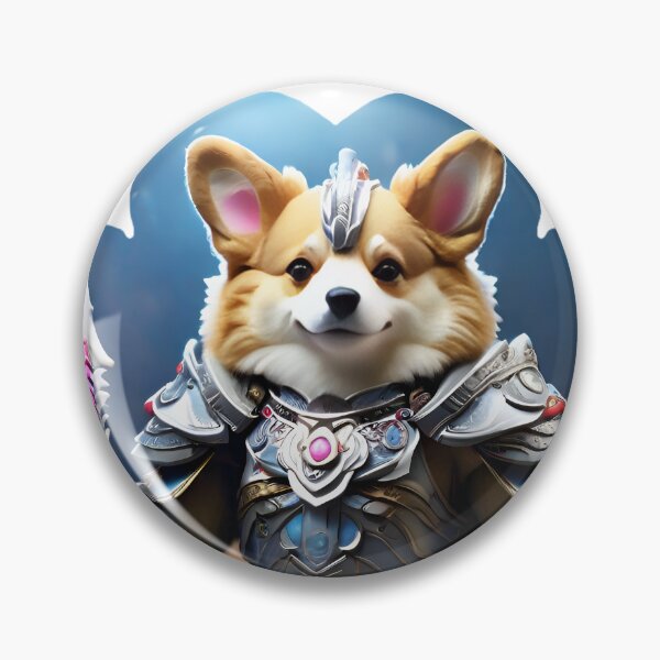 Item preview, The warrior corgi designed and sold by Designs2Camille.