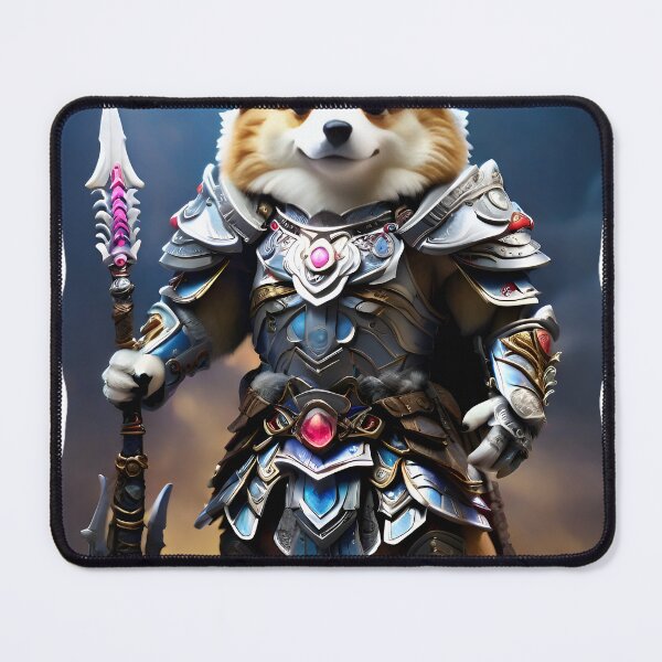 Item preview, The warrior corgi designed and sold by Designs2Camille.