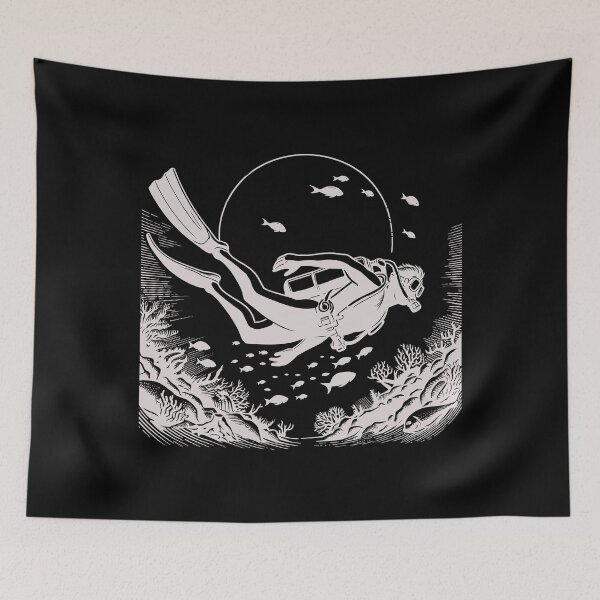 Item preview, Scuba Diving Diver designed and sold by These_Prints.