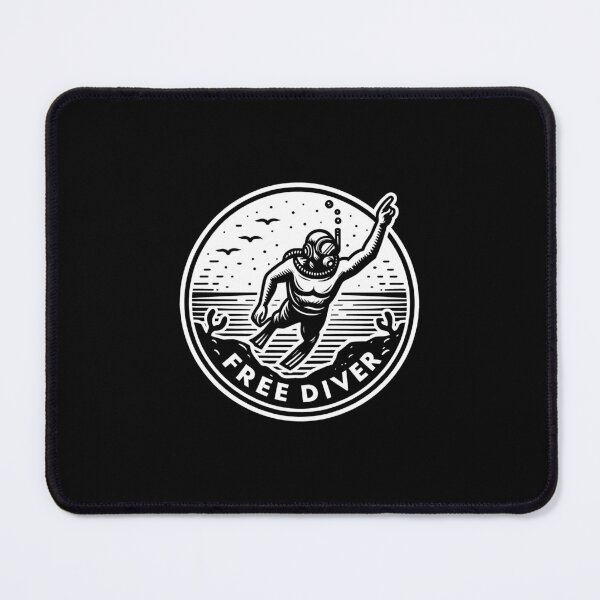 Item preview, Free Diver scuba diving diver designed and sold by These_Prints.