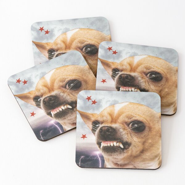 Item preview, Angry Chihuahua - '2020' designed and sold by Nikki Fortuin Arts & Crafts.