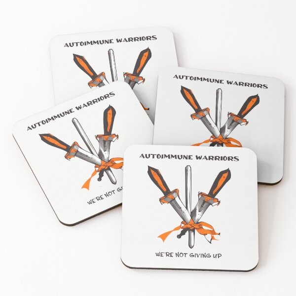 Item preview, Autoimmune Warriors: We're Not Giving Up designed and sold by @ndrys.